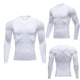 thumbnail image 1 of Xihbxyly Artículos para mujeres por menos de 10 dólares. Camiseta de manga larga para correr, transpirable, absorbe el sudor, secado rápido, ajustada, 1 of 5