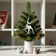 thumbnail image 5 of Decoraciones navideñas, adornos navideños, regalos navideños Decoraciones navideñas Ciervos navideños Copos de nieve Adornos para árboles de Navidad Colgantes Decoración de escena avanzada un colgante, 5 of 6