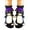 Black, variant on JeashCHAT Christmas Socks Sleep Socks Lovely Socks Floor Socks Three-dimensional Cartoon Wool Socks Thickened Warm Socks In Winter