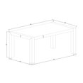 thumbnail image 5 of Newboti Furniture Dahiris Black Dining Table BN.2901, 5 of 7