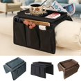thumbnail image 1 of Sofa Armrest Organizer Non-Slip Large Capacity Bedside Storage Folding TV Remote Control Book Sundries Storage Bag Home Supplies, 1 of 8