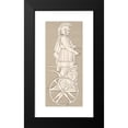 thumbnail image 2 of After John Flaxman 13x24 Black Modern Framed Museum Art Print Titled - Design for Large Fireplace White Tiles Produced in Wedgwood's Factory (19th Century), 2 of 5