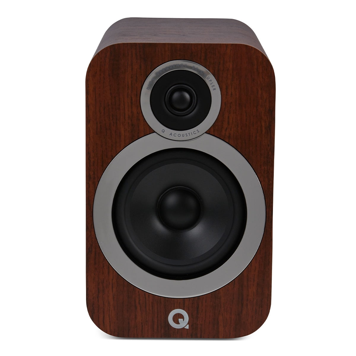 Q Acoustics 3030i Bookshelf Speaker - Pair (Walnut)