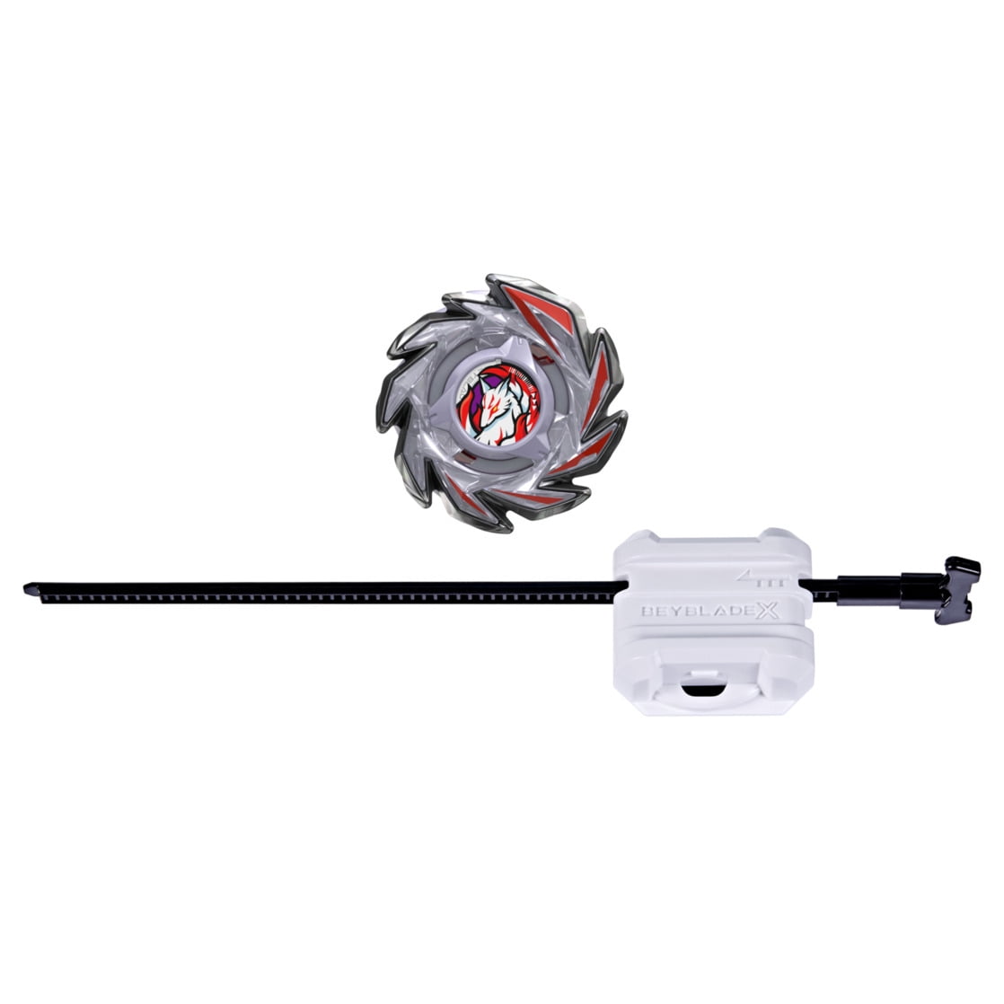 Beyblade X Brush Fox J 9-70GR CX Starter Pack Set with Attack Battling Top & Launcher