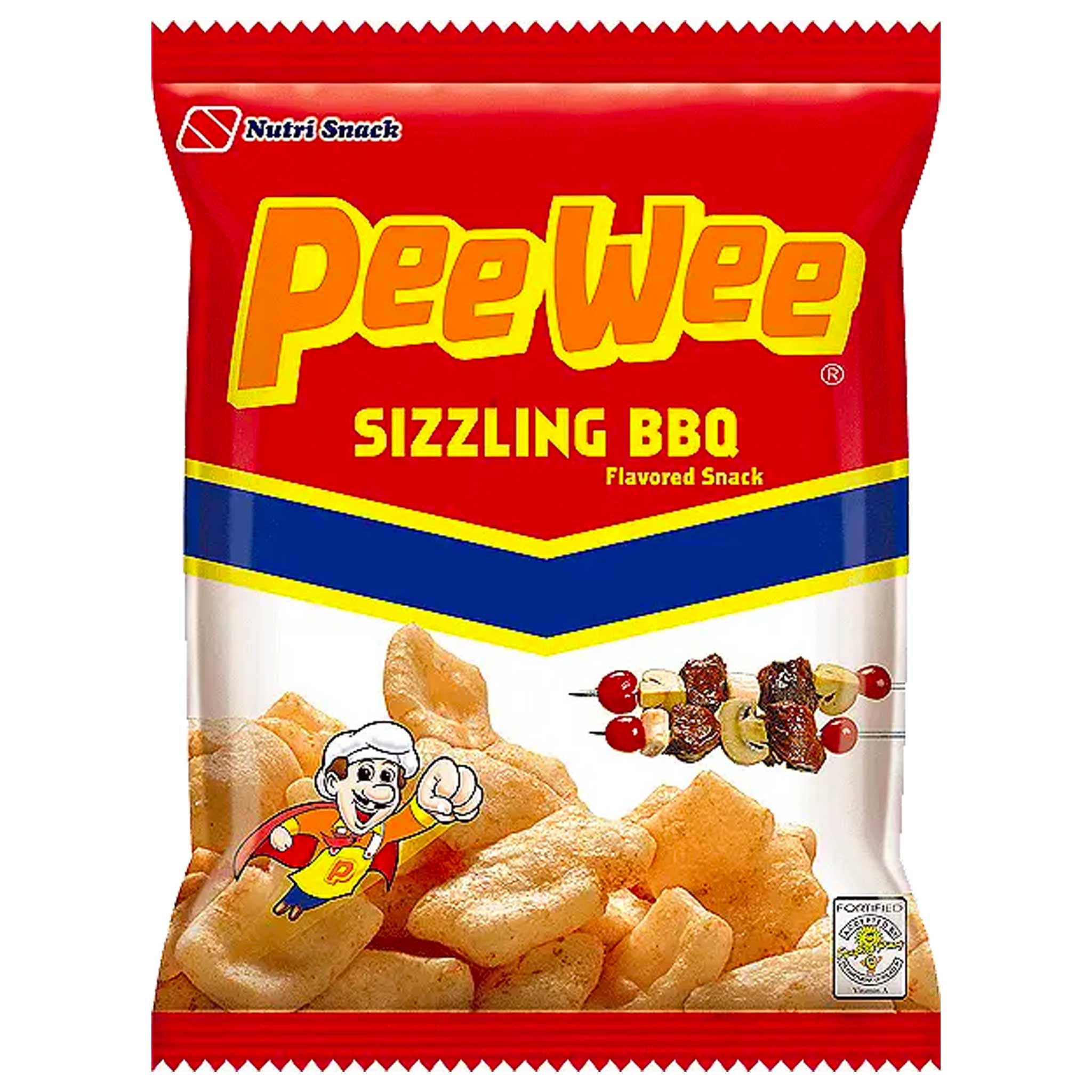 Nutri Snack Peewee Sizzling BBQ Favor 95g