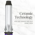 thumbnail image 3 of Remington 1" Ceramic Clipped Spring Hair Curling Iron, Purple, CI5032, 3 of 11