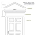 thumbnail image 4 of Ekena Millwork 62"W x 14"H x 2-3/4"P Arched Architectural Grade PVC Pediment, 4 of 12