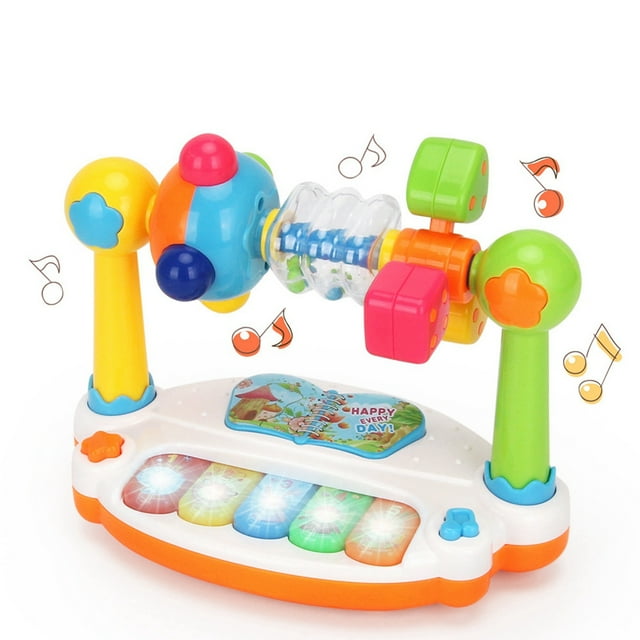 Jouet Instrument pour Enfants Lumières Sons Jouet Musical Préscolaire Instrument pour Tout-Petits