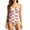 Vermilion(Mom), variant on CCRFTGI Girls Swimsuits Summer Quick Dry One Piece Bathing Suit Cute Bow Print Beach Swimwear Swimsuits Girls Clothes Mom and Daughter Matching Outfits Pink 9-10 Years