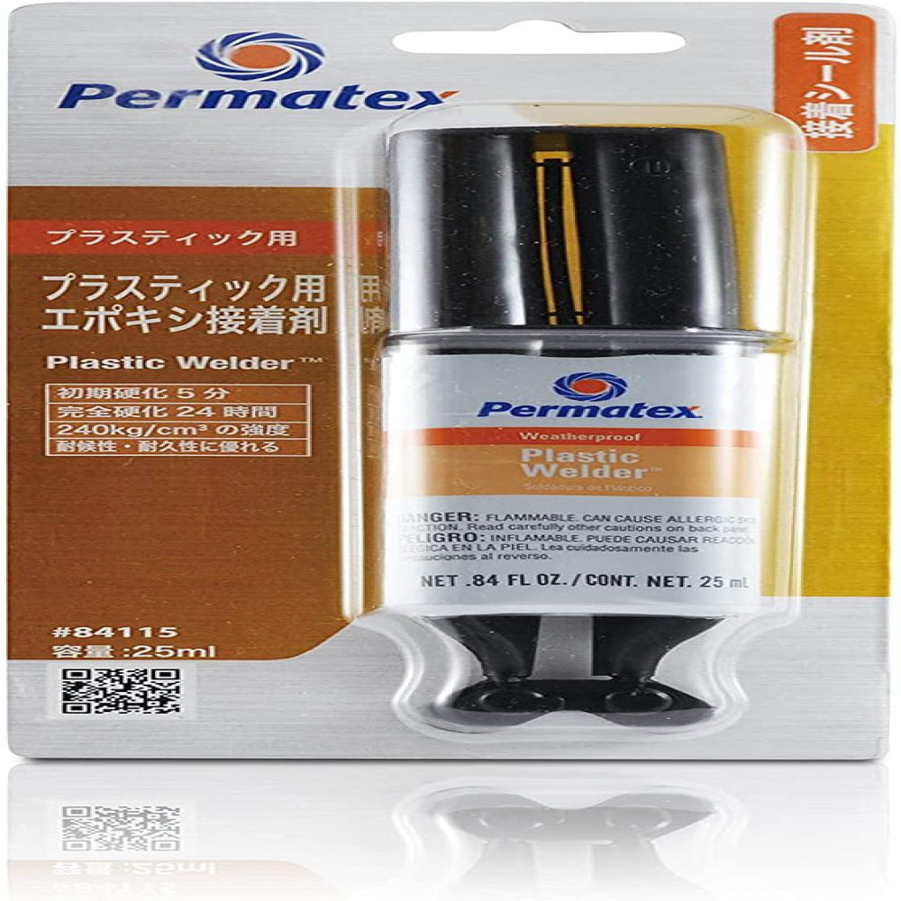 Permatex PERMAPOXY 5 Minute Plastic Weld Cream 84115 Weather Resistant 