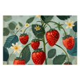 thumbnail image 2 of JRXY Pink Strawberries Watercolor Style Wooden Jigsaw Puzzle Challenging Difficult Wood Puzzles for Adults 1000 PCS, 2 of 4