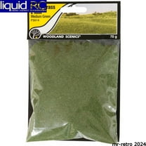 Woodland Scenics FS614 Static Grass Medium Green 2mm