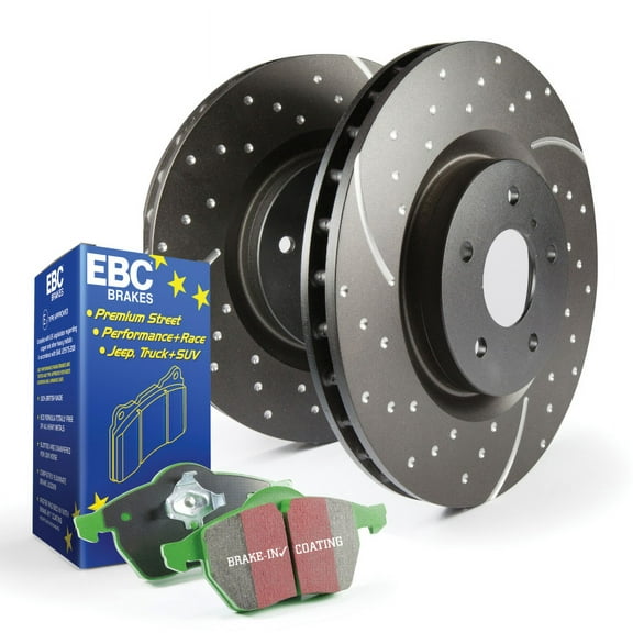 Ebc Brakes S3kf1286 S3 Kits Greenstuff 6000 And Gd Rotors Truck/Suv Fits select: 2015-2022 CHEVROLET COLORADO, 2015-2022 GMC CANYON