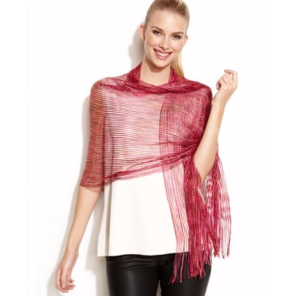 Collection Xiix Enveloppe Lurex Teint en Espace, Rouge
