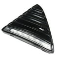 thumbnail image 4 of Front Left Lower LED Bumper Grille Light Cover - Black Painted Finish-Front Left Lower LED Bumper Grille Fog Light Cover, 4 of 5