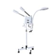 thumbnail image 1 of Vaporizador Facial Profesional 3 en 1 con 8X Lupa LED y Vapor Ozono/Iónico, Boquilla Caliente/Fría PTC, con Ruedas y Brazo Ajustable 360° para Esteticista, Spa, Salon y Hogar, 1 of 9