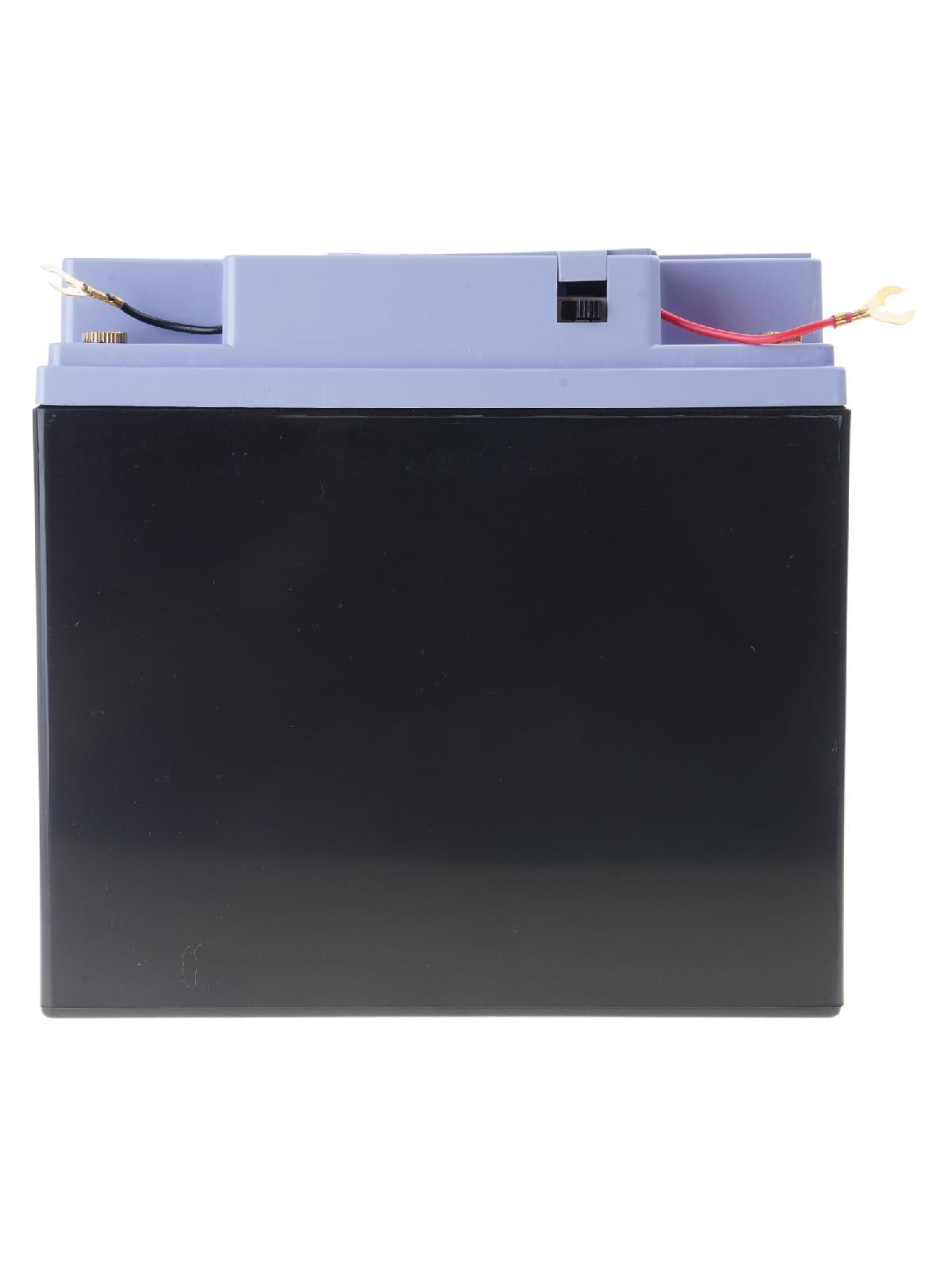 Battery Charging Case Power Banks Box with 2 USB Output Charging 12V 17A Rechargeable Battery Case Replacement