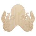 thumbnail image 1 of Cute Octopus Wood Shape Unfinished Piece Cutout Craft DIY Projects - 4.70 Inch Size - 1/4 Inch Thick, 1 of 1