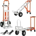 thumbnail image 1 of Bingirl Chariot à Main Convertible 3 en 1, Poupée, Capacité de Charge de 770 Lb, Chariot Pliant avec Roues, Sangles Élastiques, Chariot à Poupée Pliable en Aluminium, 1 of 8
