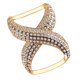 thumbnail image 1 of Elegante bufanda de seda Clips Anillos Broche de hebilla adornado con diamantes de imitación dorado jinwen Sujetador de bufanda de seda, 1 of 8