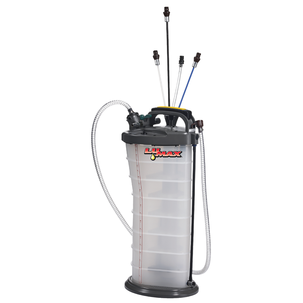Manual / Pneumatic, 2in1 Fluid Extractor, 2.6G (10L) Capacity