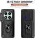thumbnail image 2 of For Xiaomi Redmi Note 14 Pro 5G Case PC TPU Kickstand Phone Back Cover with Camera Slider - Titanium, 2 of 5