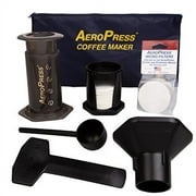 AeroPress Coffee and Espresso Maker with Tote Bag - Quickly Makes Delicious Coffee Without Bitterness - 1 to 3 Cups Per Press