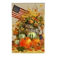 thumbnail image 2 of Heduofu Autumn Chair Fall Welcome Garden Flag Double Sided, House Yard Outdoor Decor, Seasonal Arrangement Home Outside lawn Farmhouse Decoration  White, 2 of 6