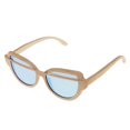 thumbnail image 1 of kusrkot Bamboo 400 Polarized Sunglasses Wood Glasses + Storage Box Blue, 1 of 9