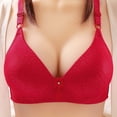 thumbnail image 1 of asdoklhq Sports Bras for Women,Woman's Comfortable Plus Size Breathable Bra Underwear No Rims, 1 of 3
