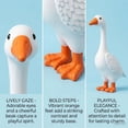 thumbnail image 4 of JWZZYD Desk Goose, 7 Inch Mini Desktop Goose Statue, Desk Goose Key Holder Decor, Funny Office Decor & Cute Home Desk Decoration Gift for Office Living Room Bookshelf & Coffee Table, 4 of 6