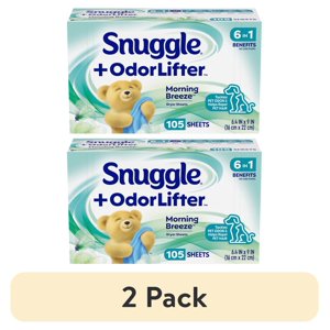 Snuggle OdorLifter Morning Breeze Dryer Sheets 2-Pack