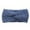 Blue, variant on Soft Knit Headband for Women Stretchy Winter Ear Warmer Comfortable Hair Accessory
