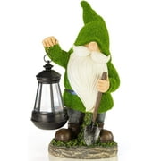 Dawhud Direct | Vp Home Earnest Flocked Garden Gnome 5.5in x 12in x 12in