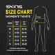 thumbnail image 5 of Leggins SKINS SERIES-1 Workout Compression para mujer, color azul marino, 5 of 9