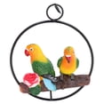 thumbnail image 3 of DEWIN Parrot Hanging Statue,Hanging Parrot Sculpture Hanging Ring Statue for Patio Lawn Home and Garden Decor, 3 of 8