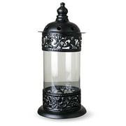 Iron Lantern Candleholder