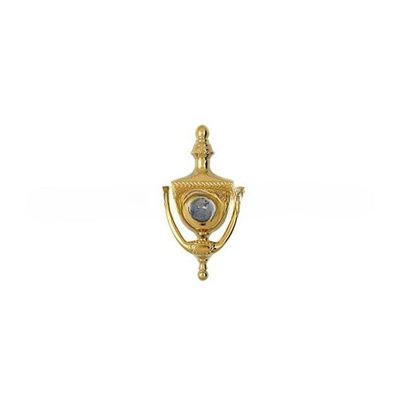 Deltana DKVR6CR003 Victorian Rope Design and 3-7/8-Inch Center to Center Door Knocker Viewer
