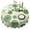 Green Tie Dye, variant on Rainbow Tie Dye Mandala Pattern Round Tablecloth 60"x60",Wrinkle Wipeable Table Cloth for Kitchen Dining Room Picnic Patio Party