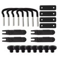 thumbnail image 2 of Universal Roof Box U-Bolts Clamps Practical Car Van Mounting Fitting Kit Easy Installation New, 2 of 5