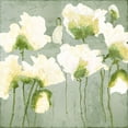 thumbnail image 2 of Austin, Vanessa 15x15 White Modern Wood Framed Museum Art Print Titled - Floral Gathering II, 2 of 4