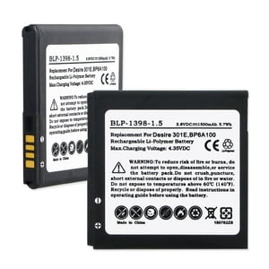 HTC BP6A100 DESIRE 301E 3.7V 1500mAh LI-ION BATTERY + FREE SHIPPING