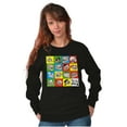 thumbnail image 4 of Troll Face Internet Memes Big Smiley Sweatshirt for Men or Women Brisco Brands S, 4 of 6