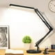 thumbnail image 4 of Lámpara de escritorio LED FlkwoH, lámpara de mesa plegable de 14 W con abrazadera, 10 niveles de brillo x 3 modos de color, lámpara de mesa ajustable, protección para los ojos, adaptador CE de 5 V/2, 4 of 6