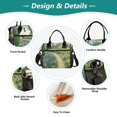 thumbnail image 3 of FORMRS Insulated Lunch Bag Unisex Large Capacity with Shoulder Strap, Art Garden Scene, 3 of 6