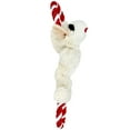 Multipet Lamb Chop Plush Dog Toys, with Rope Pull and Crinkle Noise