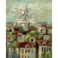 thumbnail image 2 of Vassileva, Silvia 15x18 Black Ornate Wood Framed with Double Matting Museum Art Print Titled - Spring in Paris I, 2 of 4