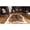 Off White And Brown, variant on 4'x 5' Off White And Silver Faux Cowhide Non Skid Area Rug