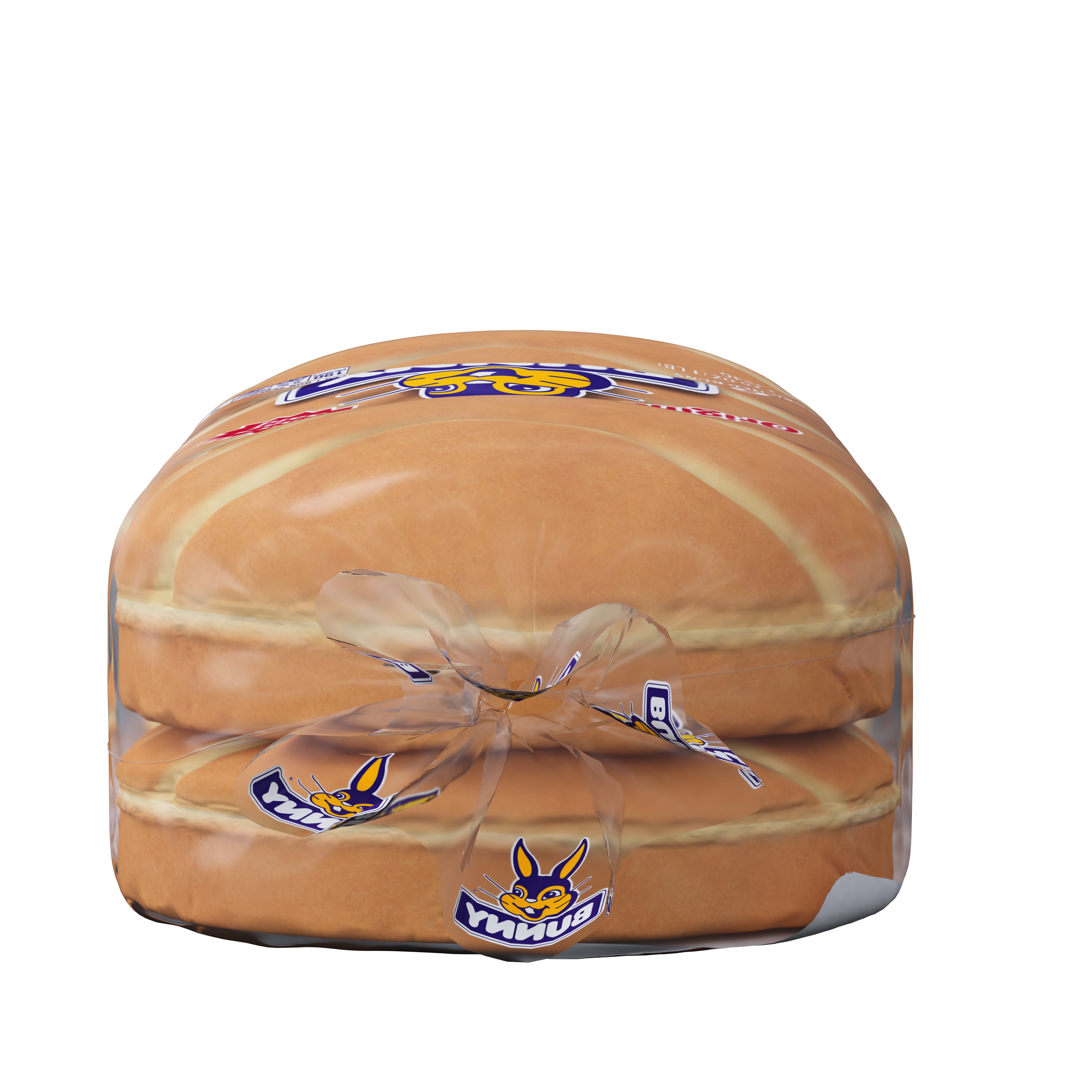 bunbun⭐︎ Bunny White Deluxe Buns, 16 oz, 6 Count - Walmart.com