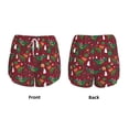 thumbnail image 3 of Salouo Dinosaur Christmas Print Women's 2 in 1 Running Shorts Double-Layer Shorts Athletic Workout Gym Yoga Shorts Running Shorts for Women-X-Large, 3 of 7